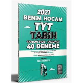 2021 TYT Tarih Tamamı Video Çözümlü 40 Deneme Sınavı-Benim Hocam Yayınları