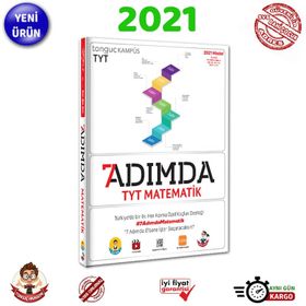 2021 YKS TYT Matematik 7 Adımda Soru Bankası-Tonguç Akademi Yayınları