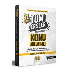 2022 11. Sınıf Eşit Ağırlık Sözel Tüm Dersler Konu Anlatımı Benim Hocam Yayınları