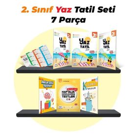 2022 2.Sınıf Yaz Tatil Kitabı Seti Öğretmen Evde Yayınları