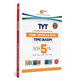 2022 2021 2020 2019 2018 Tyt Tıpkı Basım Deneme Paketi