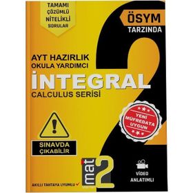 2022-2023 Mat2 Yayınları Integral Soru Bankası Calculus Serisi