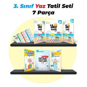2022 3. Sınıf Yaz Tatil Seti-Öğretmen Evde Yayınları