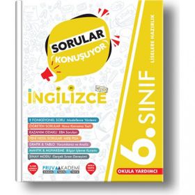 2022 6. Sınıf İngilizce Sorular Konuşuyor Pruva Akademi