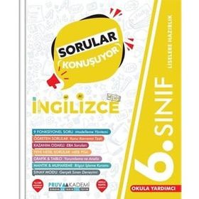 2022 6. Sınıf İngilizce Sorular Konuşuyor Pruva Akademi