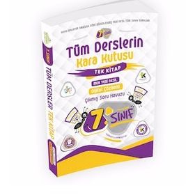 2022 7. Sınıfın Kara Kutusu Tüm Dersler Tek Kitap Dijital Çözümlü Soru Bankası