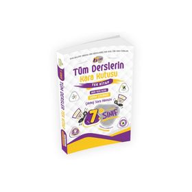 2022 7. Sınıfın Kara Kutusu Tüm Dersler Tek Kitap Dijital Çözümlü Soru Bankası