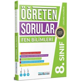 2022 8. Sınıf Fen Bilimleri Öğreten Soru Bankası Pruva Akademi
