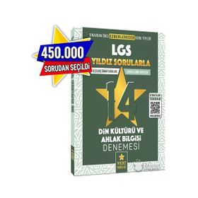 2022 8. Sınıf LGS Din Kültürü ve Ahlak Bilgisi 14 Deneme Video Çözümlü Yıldız Sorular