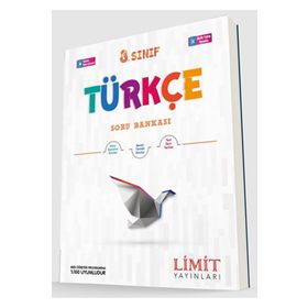 2022 8.Sınıf Türkçe Soru Bankası - Limit Yayınları