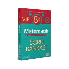 2022 8. Sınıf Vip Matematik Soru Bankası Editör Yayınları