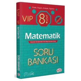 2022 8. Sınıf Vip Matematik Soru Bankası Editör Yayınları