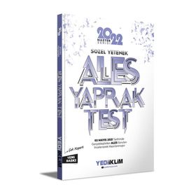 2022 ALES Sözel Yetenek Çek Kopart Yaprak Test