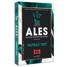 2022 Ales VIP Yaprak Test Yargı Yayınevi