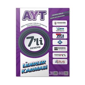 2022 AYT 7'li Deneme Seti - Liderler Karması Yayınları