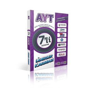 2022 AYT 7'li Deneme Seti - Liderler Karması Yayınları