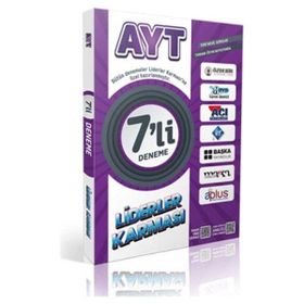 2022 AYT 7'li Deneme Seti - Liderler Karması Yayınları