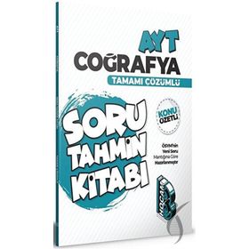 2022 AYT Coğrafya Konu Özetli ve Tamamı Çözümlü Soru Tahmin Kitabı