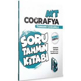 2022 AYT Coğrafya Konu Özetli ve Tamamı Çözümlü Soru Tahmin Kitabı