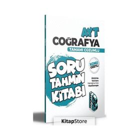 2022 AYT Coğrafya Konu Özetli ve Tamamı Çözümlü Soru Tahmin Kitabı