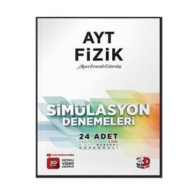 2022 AYT Fizik Simülasyon Denemeleri Detaylı Video Çözümlü - 3D Yayınları