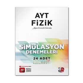 2022 AYT Fizik Simülasyon Denemeleri Detaylı Video Çözümlü - 3D Yayınları