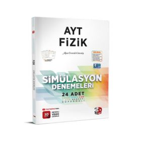 2022 AYT Fizik Simülasyon Denemeleri Detaylı Video Çözümlü - 3D Yayınları