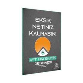2022 AYT Matematik Eksik Netiniz Kalmasın 6 Deneme Etkili Matematik Yayınları