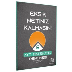 2022 AYT Matematik Eksik Netiniz Kalmasın 6 Deneme Etkili Matematik Yayınları