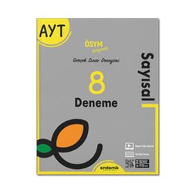 2022 AYT Sayısal 8'li Deneme Sınavı - Endemik Yayınları