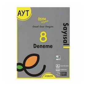 2022 AYT Sayısal 8'li Deneme Sınavı - Endemik Yayınları