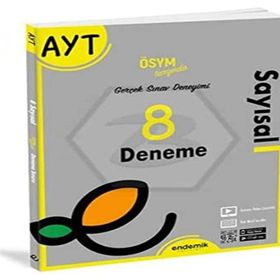 2022 AYT Sayısal 8'li Deneme Sınavı - Endemik Yayınları