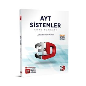 2022 Ayt Sistemler Soru Bankası Video Çözümlü - 3d Yayınları