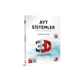 2022 Ayt Sistemler Soru Bankası Video Çözümlü - 3d Yayınları
