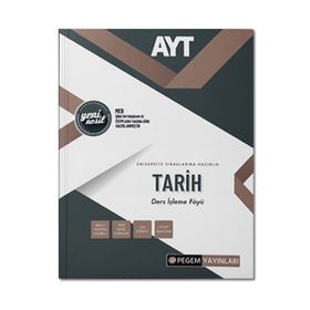2022 AYT Tarih Ders İşleme Föyü - Pegem Akademi Yayıncılık