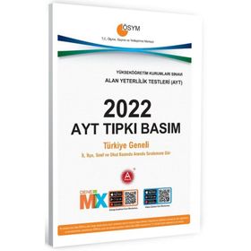 2022 Ayt Tıpkı Basım Alan Yeterlilik Testi 2022 Yılı Sınav Soruları