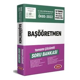 2022 Başöğretmenlik Tamamı Çözümlü Soru Bankası - Data Yayınları