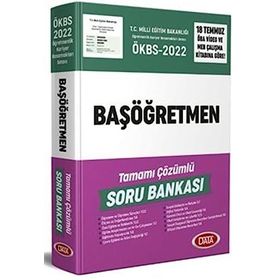 2022 Başöğretmenlik Tamamı Çözümlü Soru Bankası - Data Yayınları