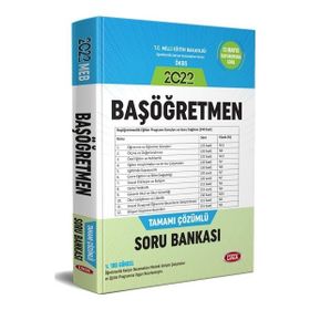 2022 Başöğretmenlik Tamamı Çözümlü Soru Bankası - Data Yayınları