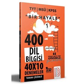 2022 Bir Hayale Serisi Dil Bilgisi Tamamı Çözümlü Deneme Benim Hocam Yayınları