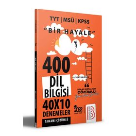 2022 Bir Hayale Serisi Dil Bilgisi Tamamı Çözümlü Deneme Benim Hocam Yayınları
