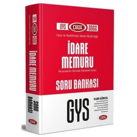 2022 Ceza ve Tevkifevleri İdare Memuru Gys Soru Bankası - Data Yayınları