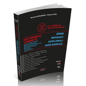 2022 Defterdarlık Uzmanlığı Gider Mevzuatı Açıklamalı Soru Bankası - Savaş Yayınları