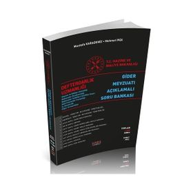 2022 Defterdarlık Uzmanlığı Gider Mevzuatı Açıklamalı Soru Bankası - Savaş Yayınları