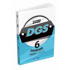 2022 DGS 6 Deneme Tamamı Çözümlü - Tercih Akademi Yayınları