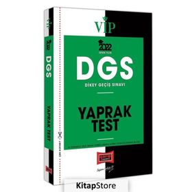 2022 Dgs Vip Yaprak Test
