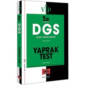 2022 Dgs Vip Yaprak Test