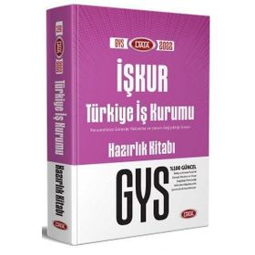 2022 GYS İŞKUR Türkiye İş Kurumu Konu Anlatımlı Hazırlık Kitabı - Data Yayınları