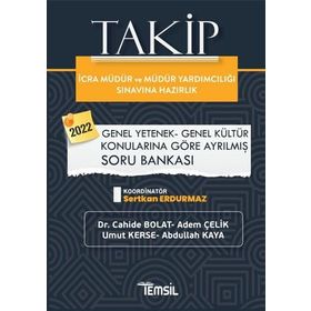 2022 İcra Müdür ve Müdür Yardımcılığı Genel Yetenek - Genel Kültür Soru Bankası