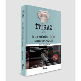 2022 İtiraz İcra Müdürlüğü Soru Bankası Temsil Yayınları